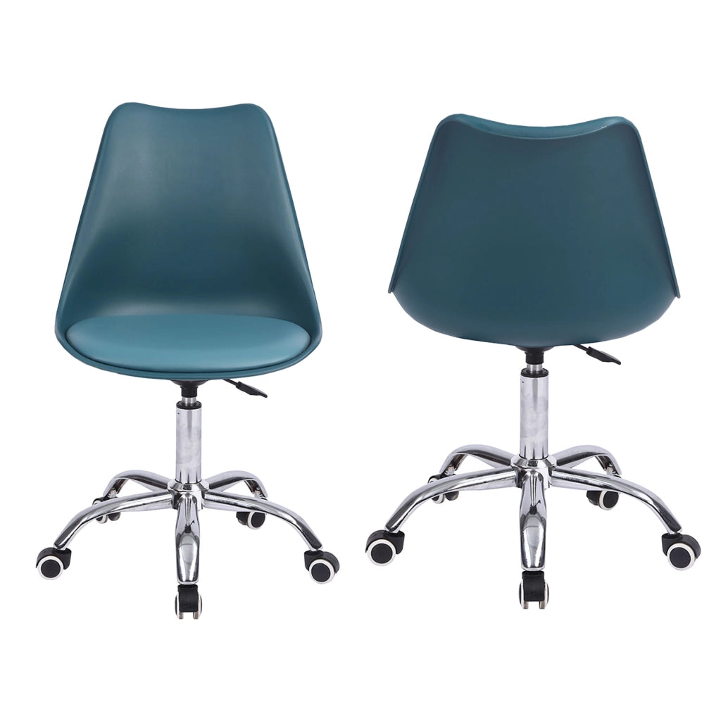 Sedia da ufficio regolabile in altezza ANNE blu