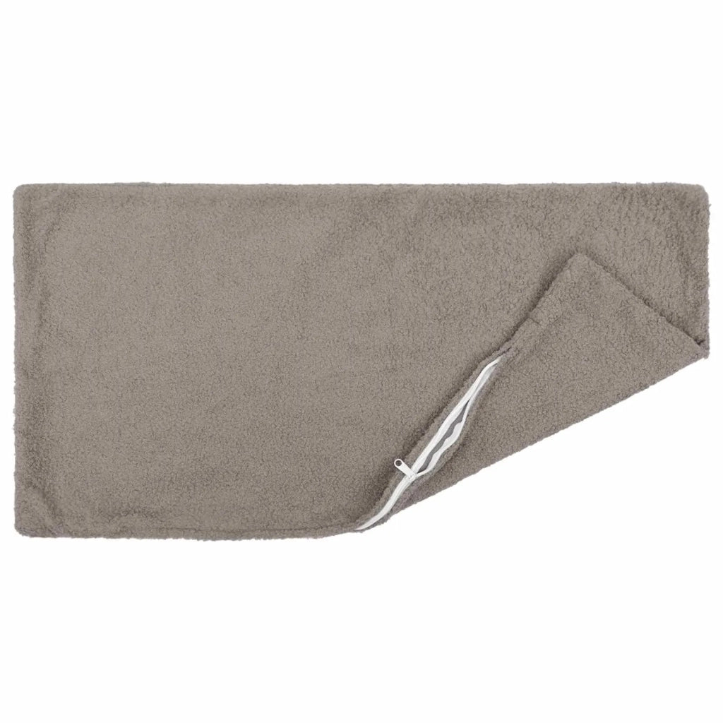 Federa 6 pcs HEERLEN Grigio Chiaro 50 x 80 cm Bouclé 911986