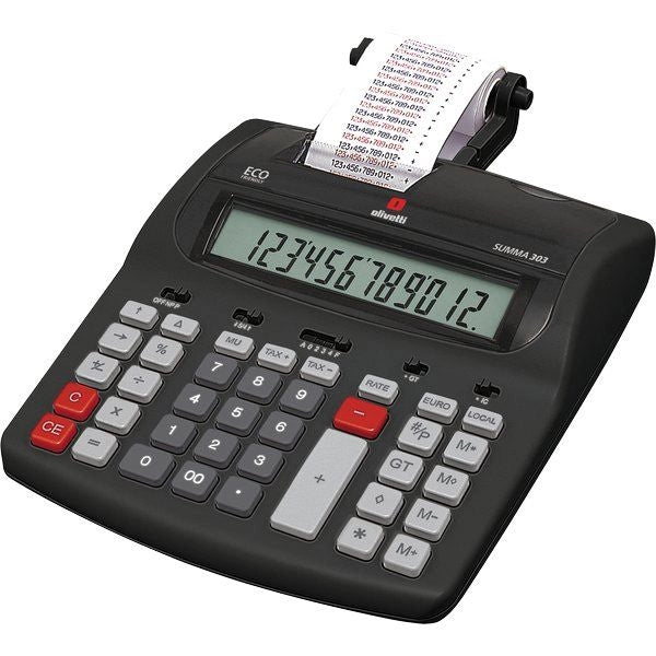 Calcol.con rotolo olivetti summa-303 - B4646