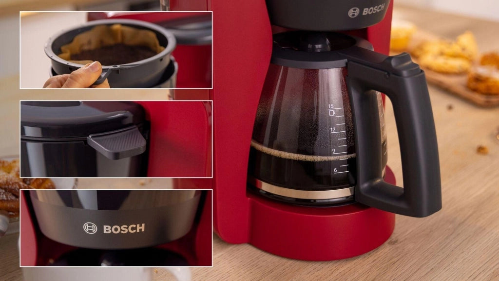 Bosch TKA3M134 Macchina da caffè americana MyMoment Rosso