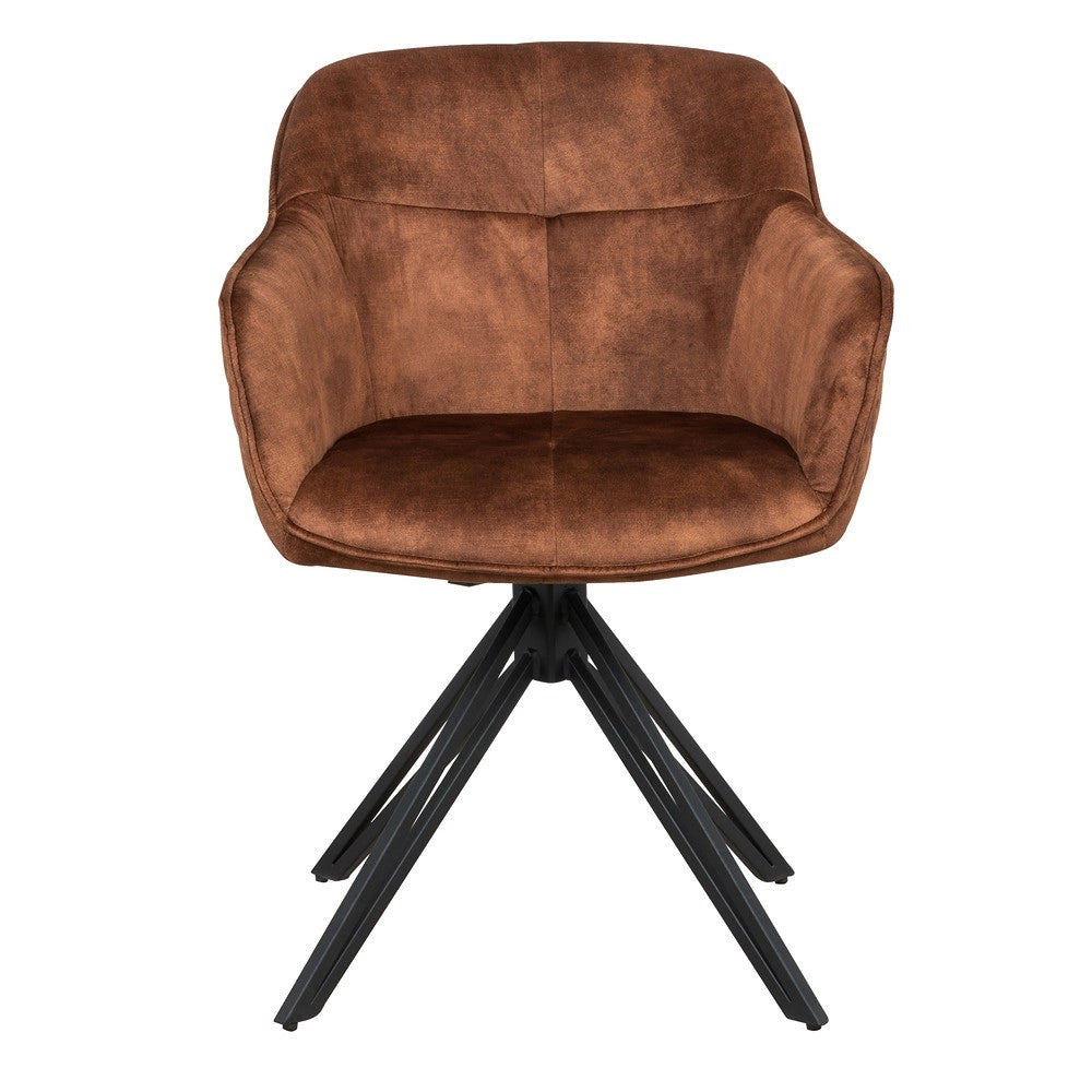 Sedia SHERLOCK (marrone rame)
