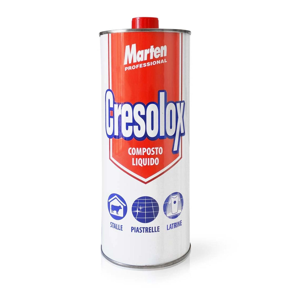 Cresolox potente detergente ampio spettro di azione creolina multipack pezzi 12 da litri 1 cad