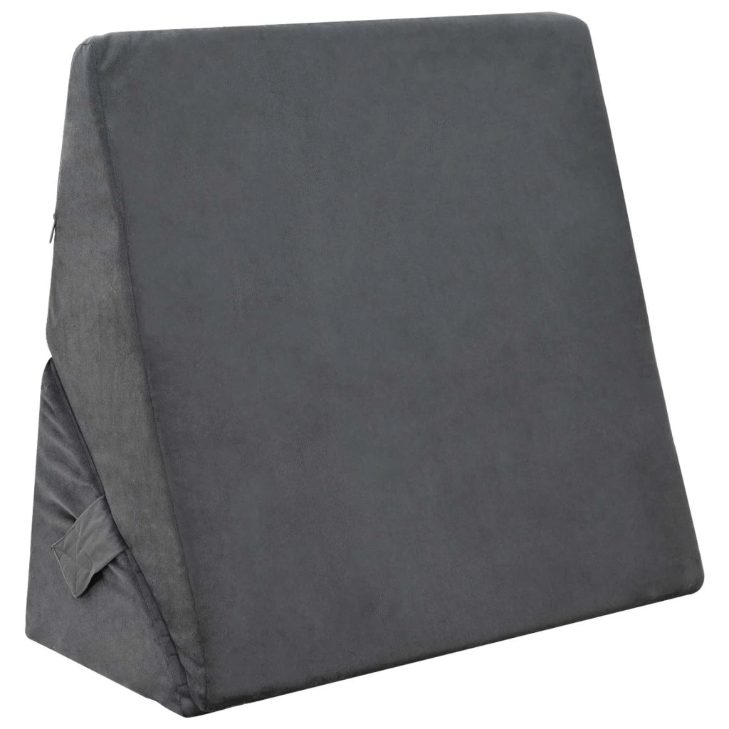 Cuscino a Wedge Grigio 55 x 55 x 26 cm Schiuma Memory 42020241