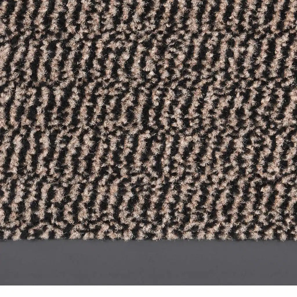 Zerbino | Tappetino Trapuntato 60x150 cm Marrone Scuro