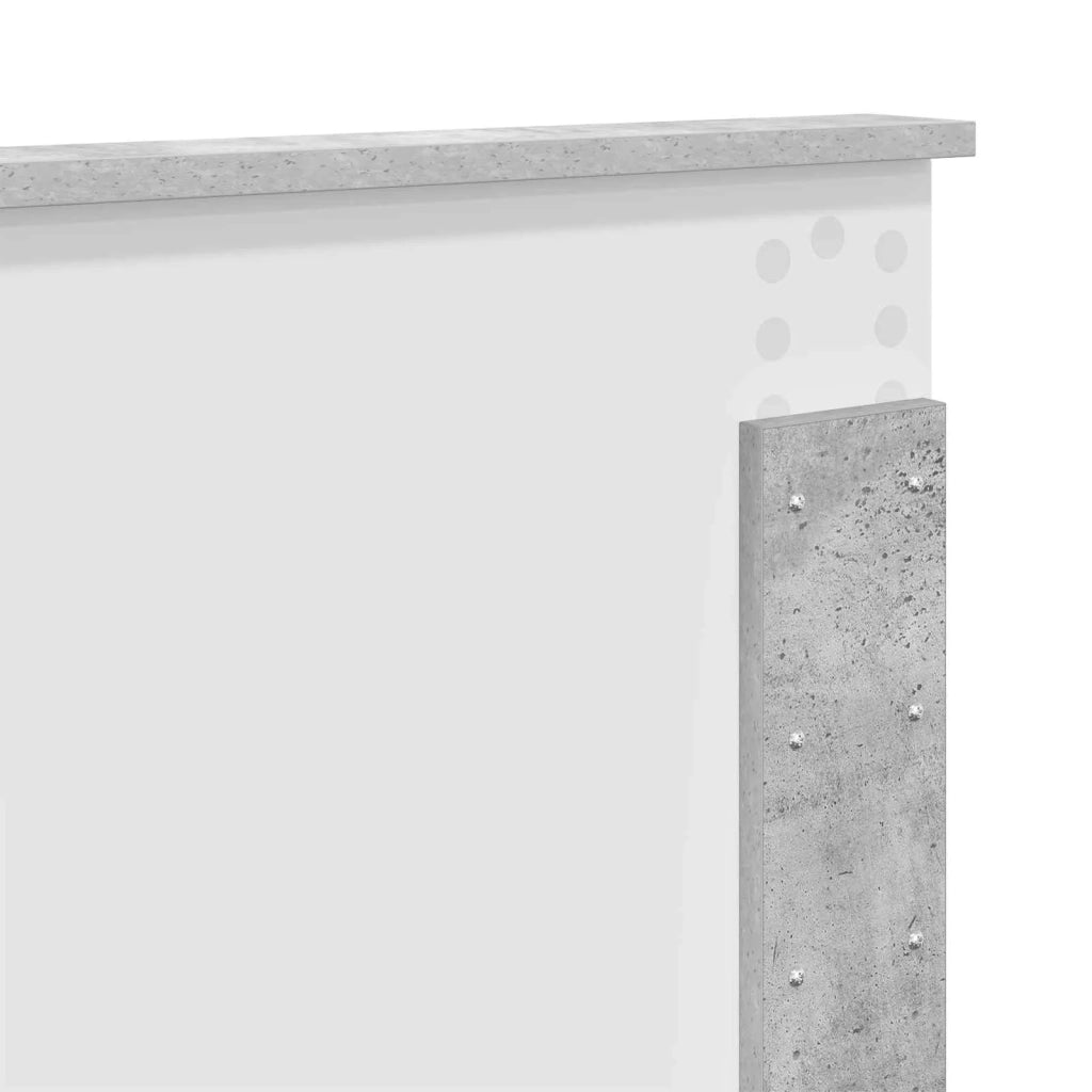 Testiera Grigio cemento Legno ingegnerizzato 888312