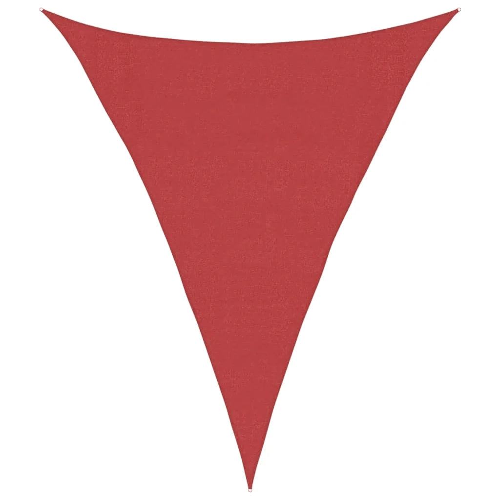Vela Parasole 160 g/m² Rossa 3x4x4 m in HDPE 311640