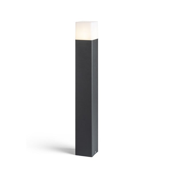 Lampada da terra CLYDE 60 paletto grigio antracite  230V E27 28W IP44