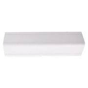 10pz paraspigolo ornamentale barocco mm 30x30 h. cm 290 - bianco cod:ferx.103266nlm