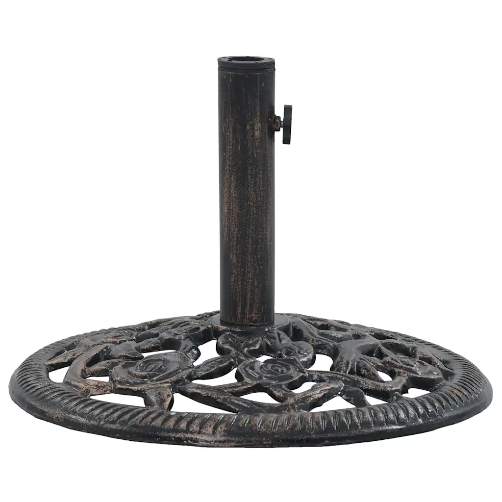 Base Ombrellone Bronzo 12 kg 48 cm in Ghisa 47861