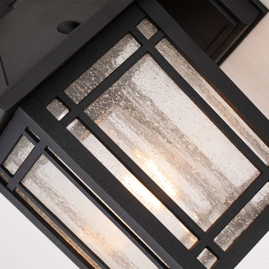 Applique esterna nera E27 60W IP44 Cedar Point Quoizel