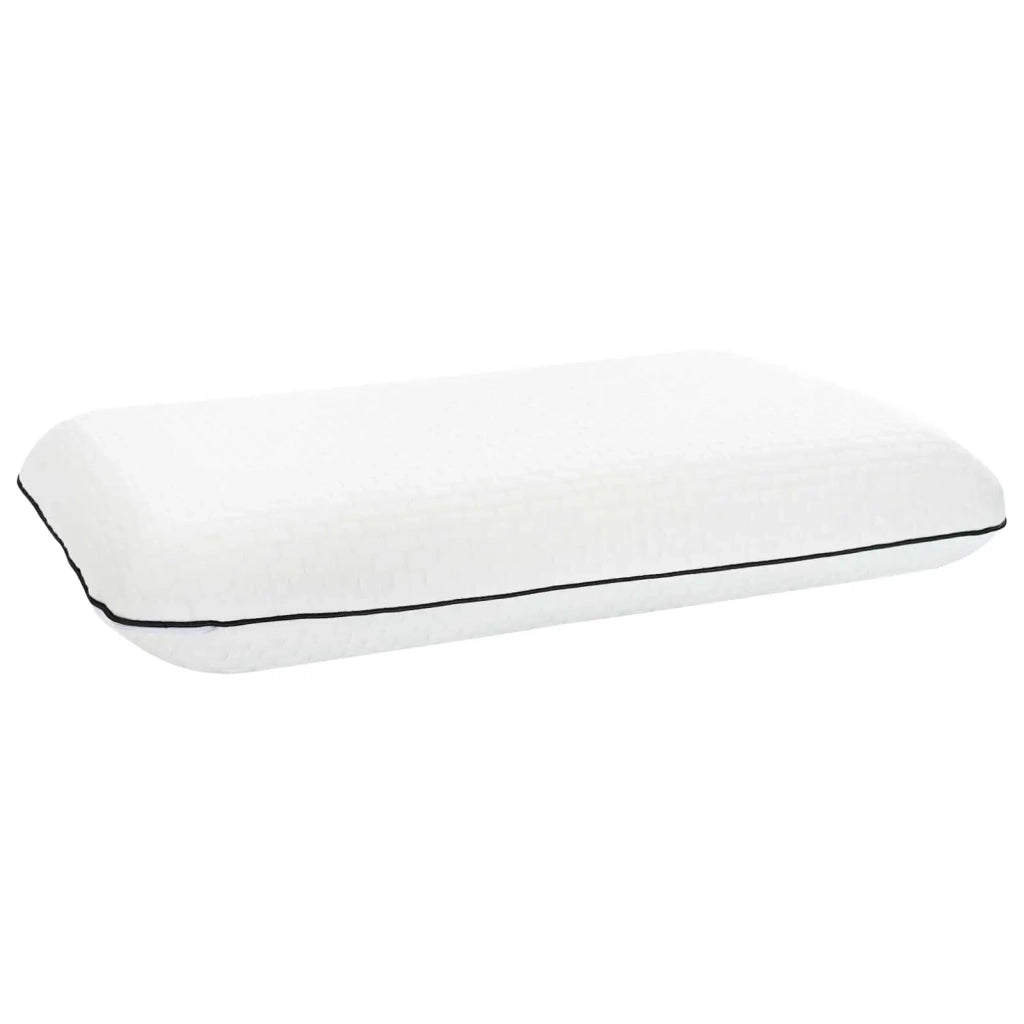 Cuscino da Letto Tinta unita Bianco 60 x 40 x 10 cm Schiuma Gel 42020239