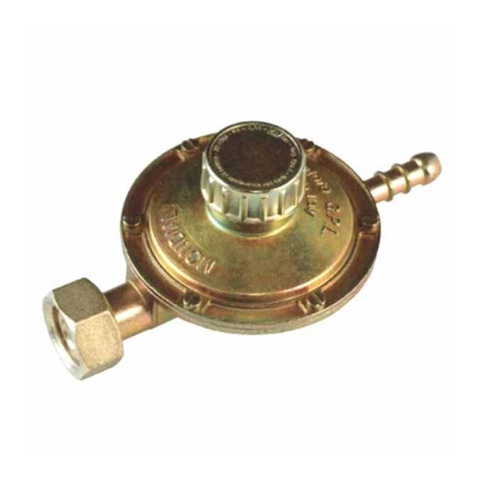 Mondial LP080T26-02A Regolatore Gas GPL Bassa Pressione Attacco Orizzontale Taratura Regolabile 20-60 mbar Portata 1 Kg-h
