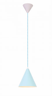 Lampada a sospensione Candellux VOSS Ø20 turchese E27