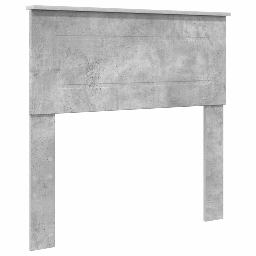Daybed Grigio Cemento e Nero 70 x 190 cm Legno multistrato 3408539