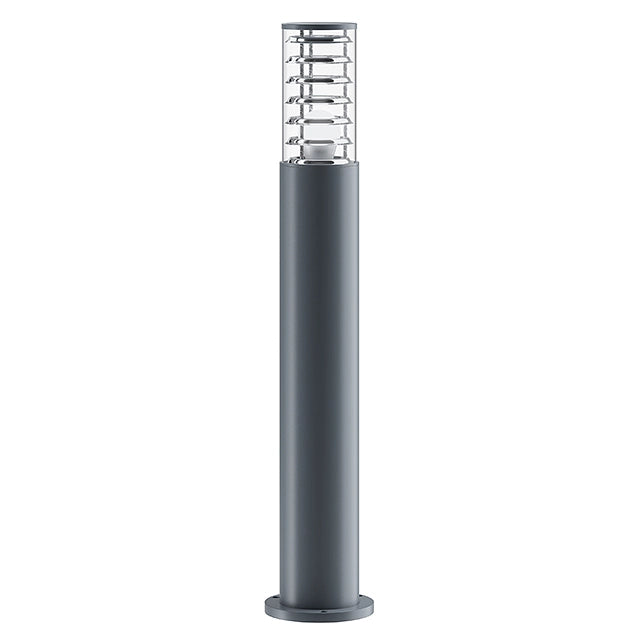 Paletto da giardino Maytoni Bronx grigio IP54 E27 80cm
