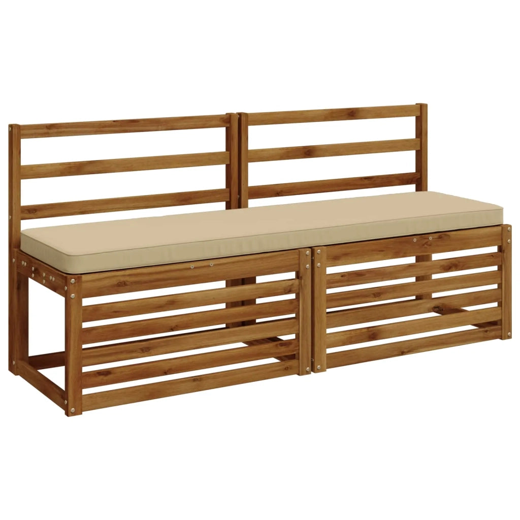 Cuscino per Panchina a 1 Pezzo VUGHT 100% Poliestere Beige 951368