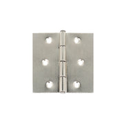 Cerniere quadre - 50 x 50 mm. - nichelato - 2 pz.