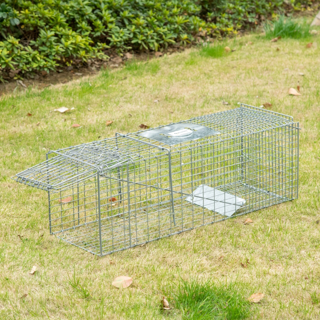 Gabbia per Animali Pieghevole ¨C Minimal ¨C Grigio 93x31x35 cm