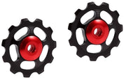 Derailleurpoelie 11T in alluminio - Leggero - Sostenibile - Resistente alla ruggine - Montanti a rulli - Adatto per bici da mountain bike - Componente da bicicletta