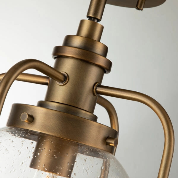 Lampada a sospensione Triocent ottone Ø24 E27 IP44