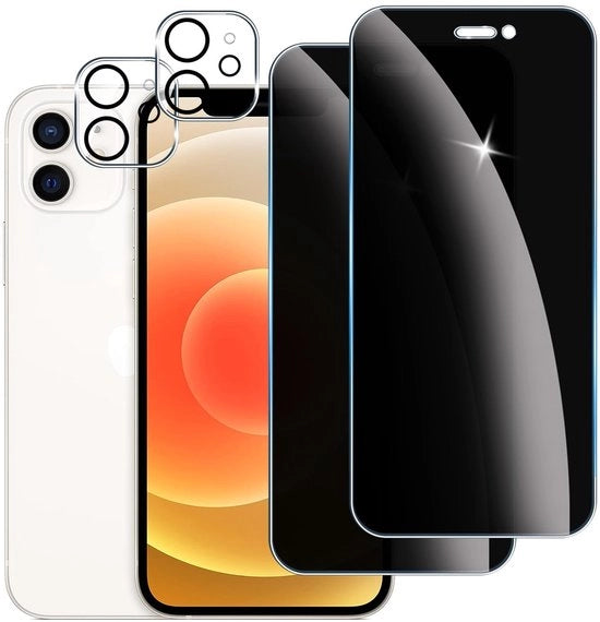 Schermauto - Protezione da Fotocamera - 2 Pezzi - Lens Protettore - Anti-Spy - Vetro Resistente 9H - Senza Bolle d'Aria - Protezione per Schermo