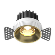 Maytoni Lampada da Incasso Round 1 luce LED integrato ottone alluminio