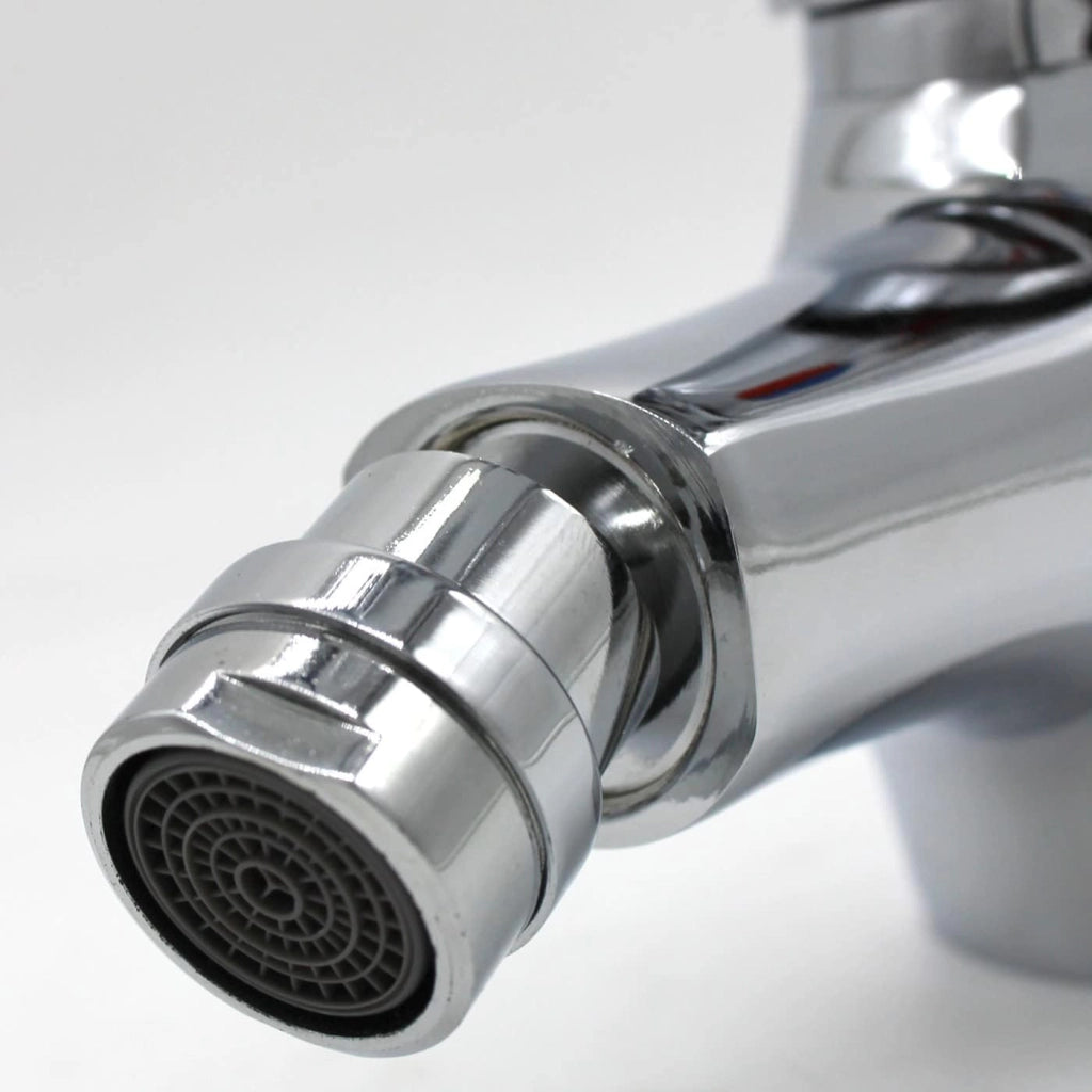RUBINETTO MISCELATORE CASA BAGNO LAVABO BIDE MONOCOMANDO CROMATO