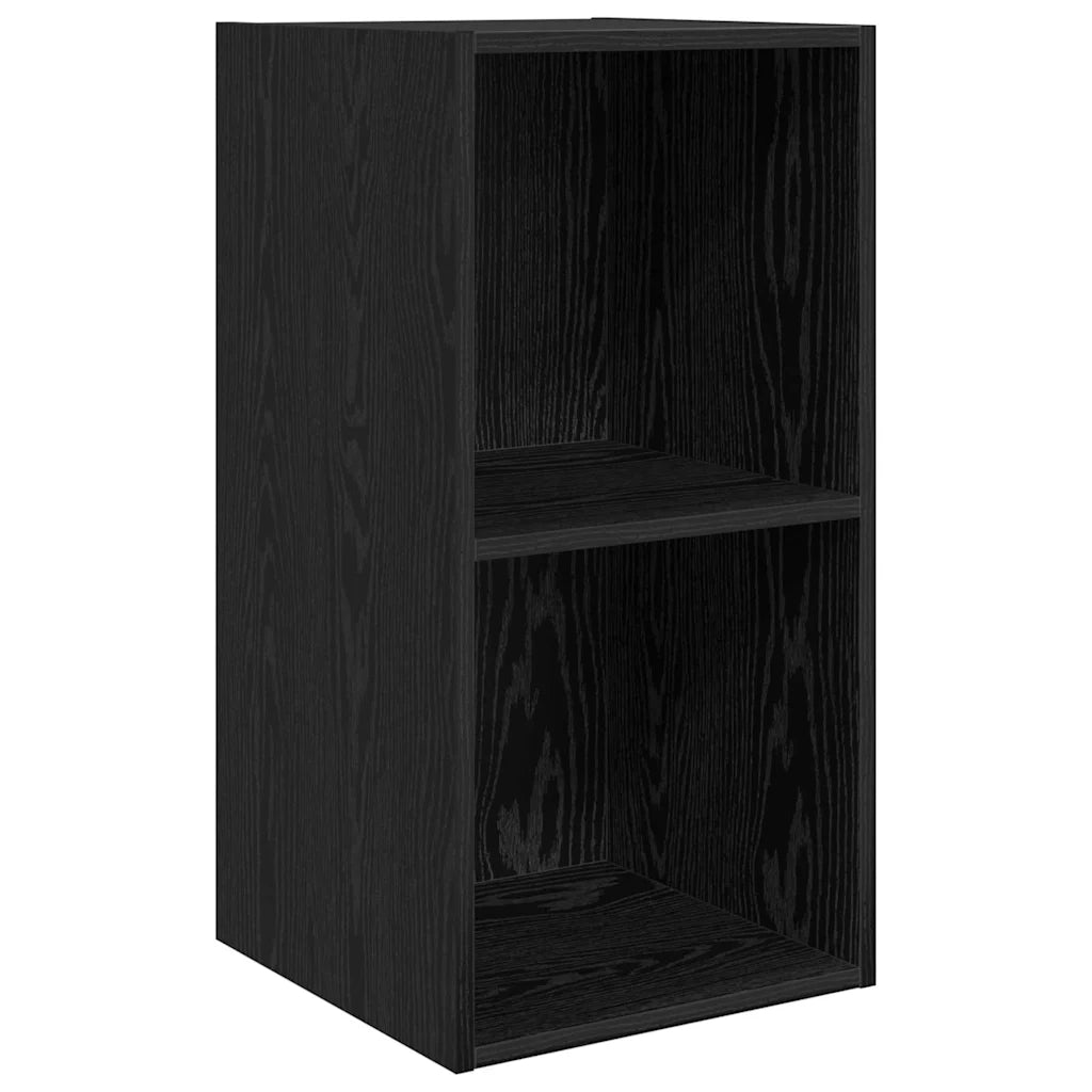 Set mobile TV 4 pcs Rovere Nero Legno multistrato 3393223