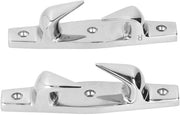Bottone di fissaggio in acciaio inossidabile 316 - 2 pezzi - Corrosione resistente - Installazione facile - Dimensioni 152 x 33 x 30 mm