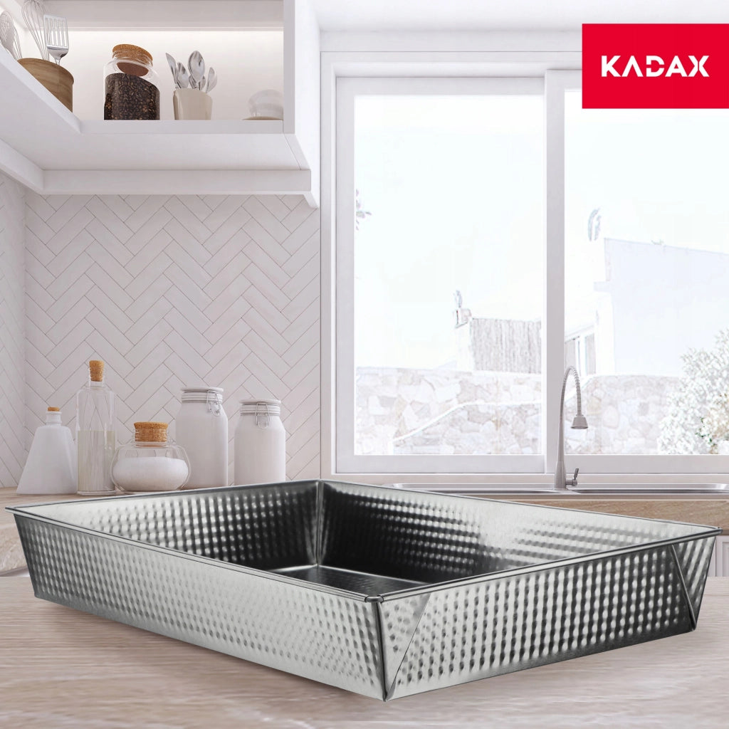 Teglia rettangolare per torte KADAX, 40x25x6 cm