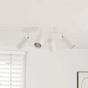 Faretto da soffitto Bianco 26 x 26 x 16 cm Metallo 4108201