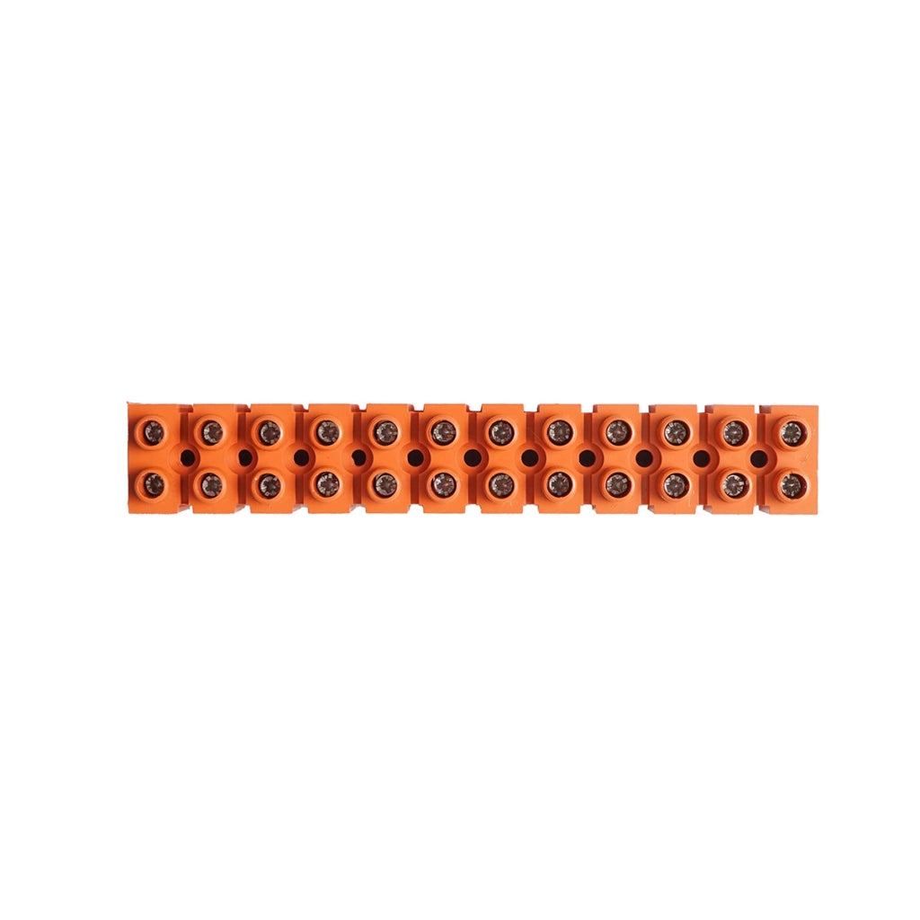 Morsettiera 36A 600V, 12 poli 0,5-6mm Leader