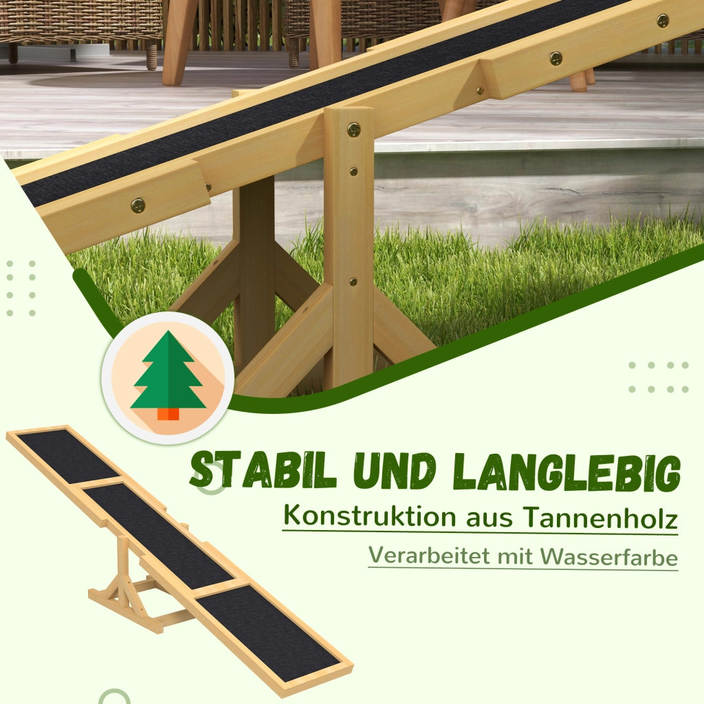 Wobble Board per Cani ¨C Minimal ¨C 180x30x30 cm