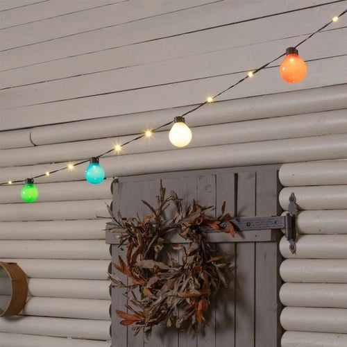 Catena luminosa 4x10m con 25 lampadine
