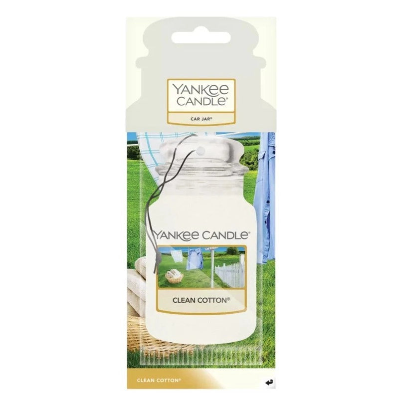 Profumatore auto Yankee Clean Cotton 14 g