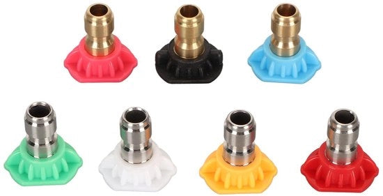 Pistolo ad alta pressione multifunzionale per bagni con 7 colori