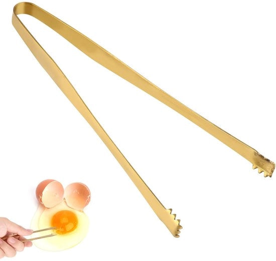 Strumento per rimozione conchiglie 15,2 cm - Acciaio Inossidabile - Progettato per durata - Utensile da cucina - Igiene garantita - Facilità di utilizzo in cucina