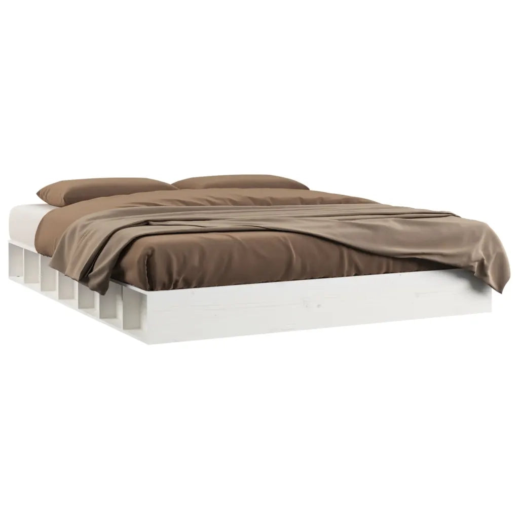 Giroletto Bianco 200x200 cm in Legno Massello