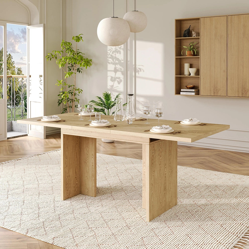 Tavolo Estensibile Xylo 140/180x80cm - Quercia