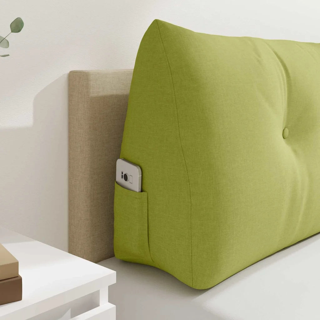 Cuscino per Schiena Verde chiaro 140 x 24 x 50 cm Tessuto 42014509