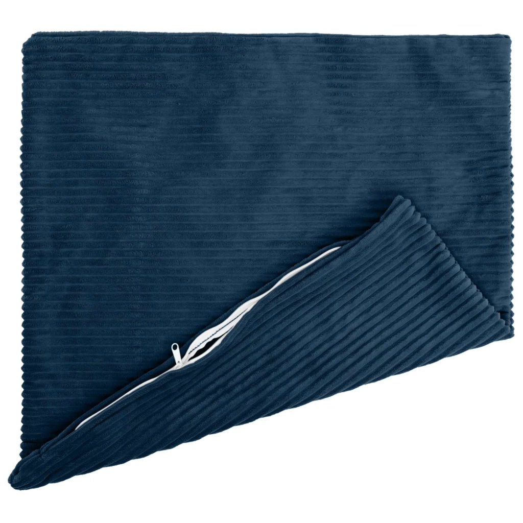Federa 6 pcs HEERLEN Blu navy 60 x 60 cm corduroy 912626
