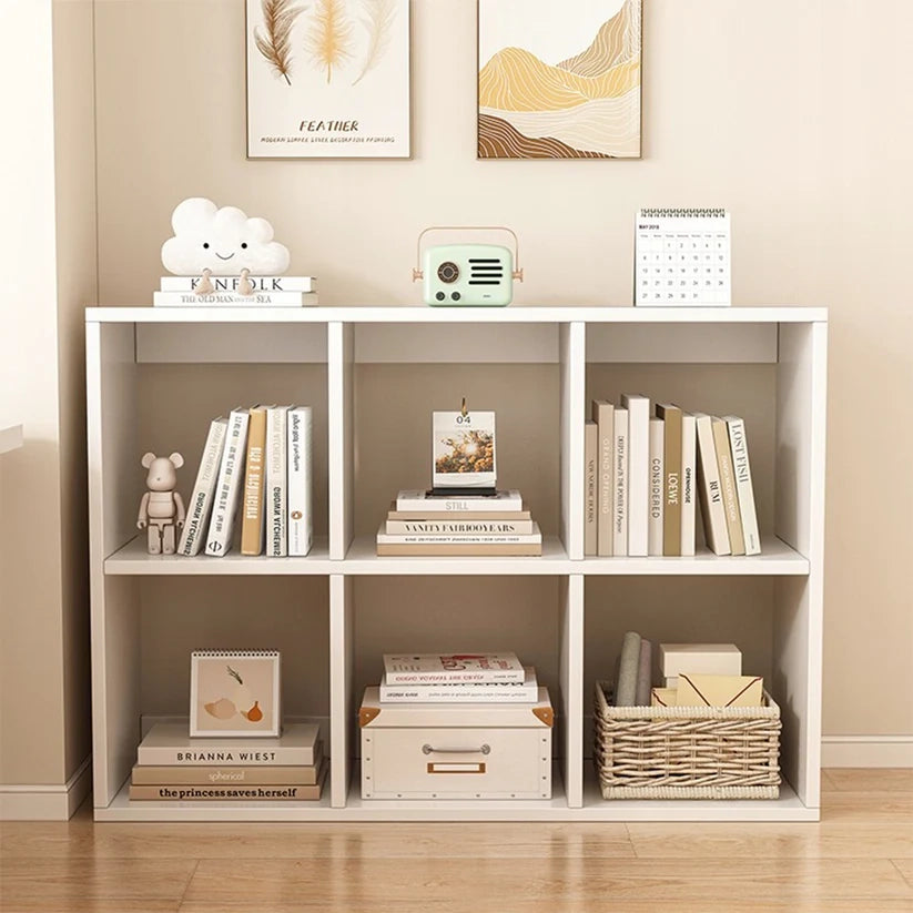 Libreria, bianca 100x67x30 cm