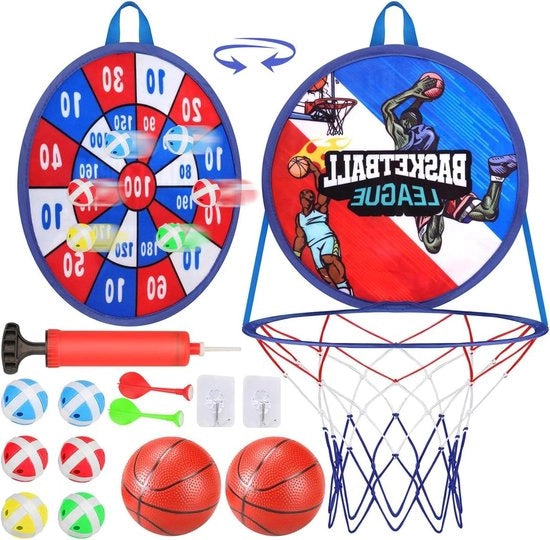 Tavolo da basket per tavolo da darts per bambini - tavolo da darts con 3 palline - divertimento per dentro/fuori - giocattolo per ragazzi e ragazze - blu

Specifica tecnica: 
- Materiale: 
- Dimensioni: 
- Età consigliata: