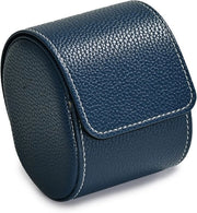 Cassa orologio in pelle PU - contenitore per orologio - blu