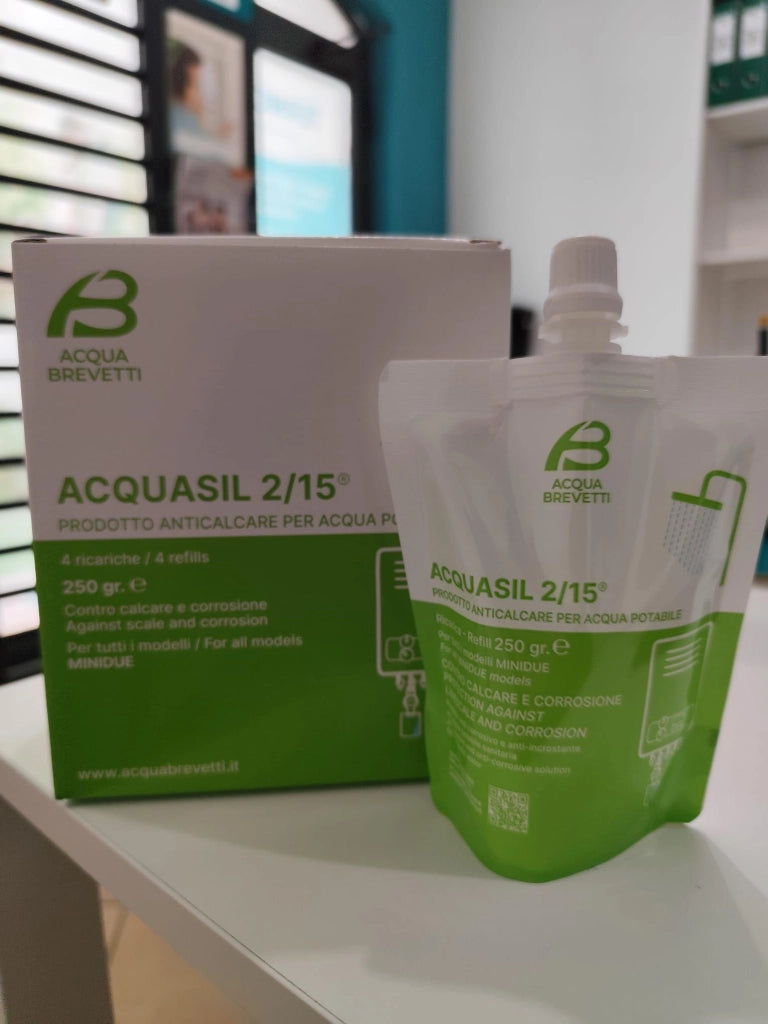 Polifosfato Acquasil 2 x 15 Liquido 250 g 4 Pezzi