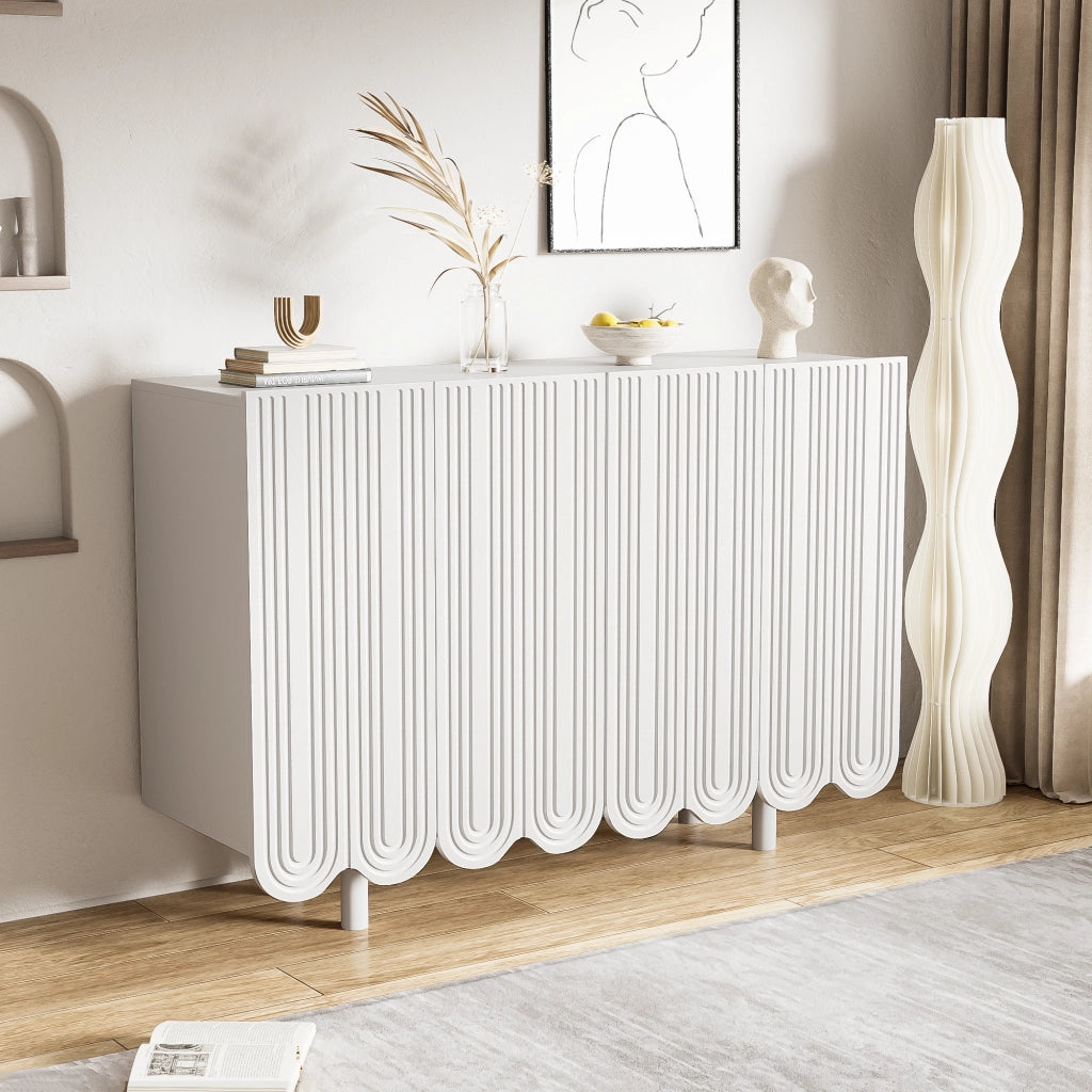 Credenza con Ante Sagomate ¨C Xylo ¨C Legno