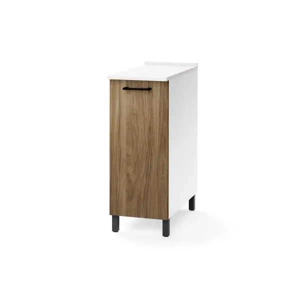 Mobile base per cucina Noce Naturale 1 anta Cm 30x50xH 85