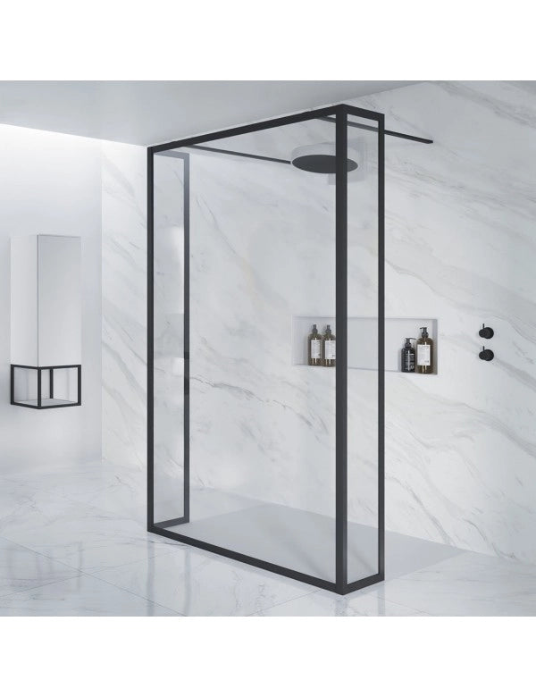 Parete doccia walk-in LUCID 404 RIHO 140x30x200 cm