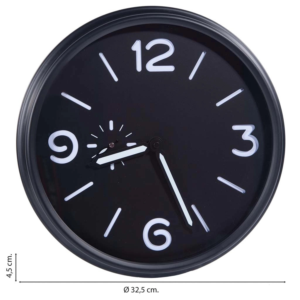 Orologio da parete 32,5x32,5x04,5h