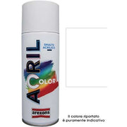 SMALTO SPRAY ACRIL COLOR AREXONS - TRASPARENTE OPACO ML 400- 6 pezzi